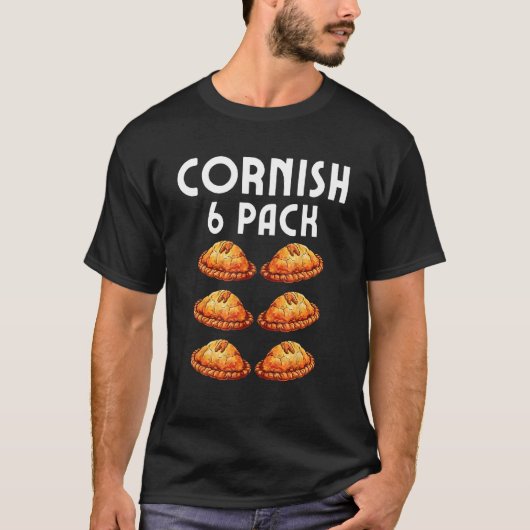 Cornish Pasty Pun Cornwall Souvenir Cornish Pasty  T-shirt (Voorkant)