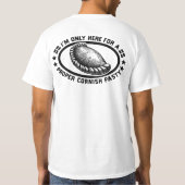 Cornish Pasty T-shirt (Achterkant)