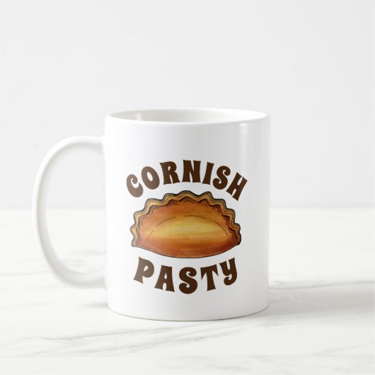 Cornish Pasty UK British Meat Pie Savory Pastry Koffiemok (Links)