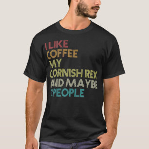 Cornish Re Katteneigenaar Cadeau Koffieliefhebber T-shirt