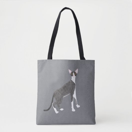 Cornish Rex Canvas tas (Voorkant)