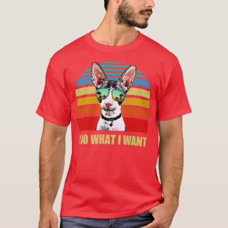 Cornish Rex Cat ik doe wat ik wil Funny Cat Lover T-shirt