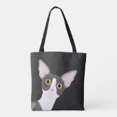 Cornish Rex Cat Tas (Achterkant)