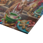 Cornish Rex Holiday Baking: Feestelijke Kerst Snijplank (Hoek)