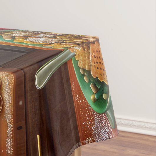 Cornish Rex Holiday Baking: Feestelijke Kerst Tafelkleed (Voorbeeld)