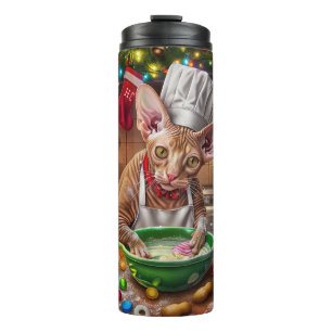 Cornish Rex Holiday Baking: Feestelijke Kerst Thermosbeker