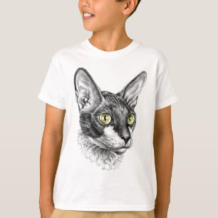 Cornish Rex Sketch T-shirt