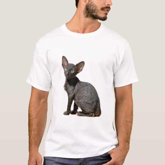 Cornish rex t-shirt (Voorkant)