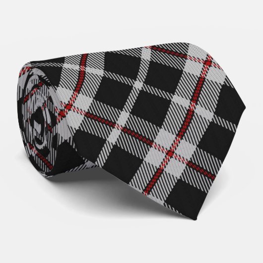 Cornish - St Piran Tartan Stropdas (Opgerold)