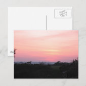 Cornish Sunset Briefkaart (5983) (Voorkant / Achterkant)