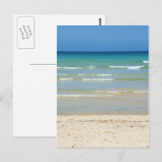 Cornish Waves Briefkaart (Voorkant / Achterkant)