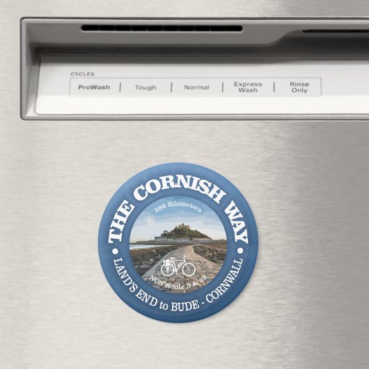 Cornish Way (fietsen c) Magneet (Insitu (Vaatwasser))