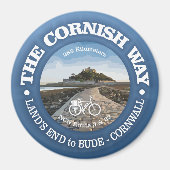 Cornish Way (fietsen c) Magneet (Voorkant)
