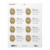 CORNOCOPIA bedankt je voor je geluk Etiket (Full Sheet)