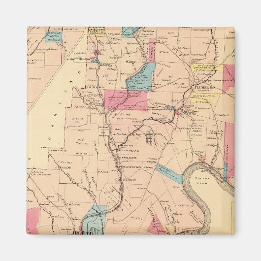 Cornplanter Township Magneet (Voorkant)