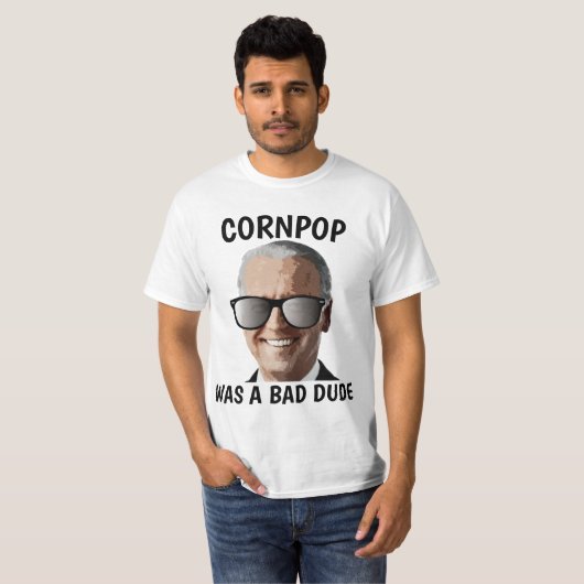 CORNPOP BAD DIDE JOE BIDEN T-SHIRTS (Voorkant volledig)