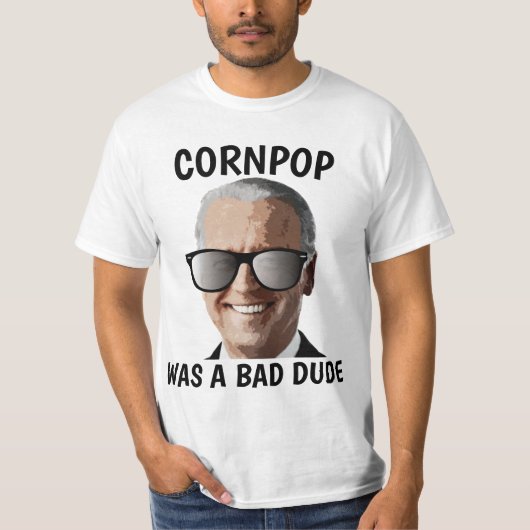 CORNPOP BAD DIDE JOE BIDEN T-SHIRTS (Voorkant)