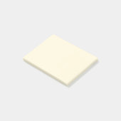 Cornsilk Solid Color Post-it® Notes (Schuin)