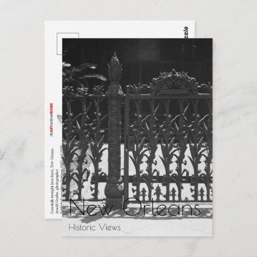 Cornstalk Wete IJzerplaat Briefkaart (Voorkant / Achterkant)