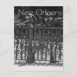 Cornstalk Wete Iron Fence Briefkaart