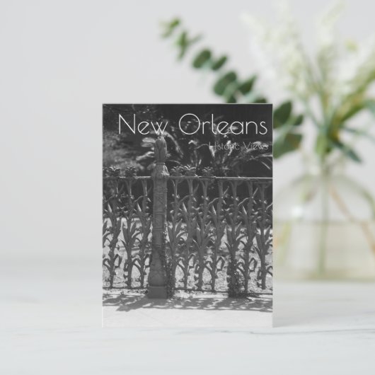 Cornstalk Wete Iron Fence Briefkaart (Staand voorkant)