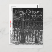 Cornstalk Wete Iron Fence Briefkaart (Voorkant / Achterkant)