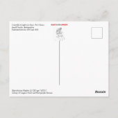 Cornstalk Wete Iron Fence Briefkaart (Achterkant)