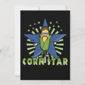 Cornstar Funny Cornhole-spelers Design Bedankkaart (Voorkant)