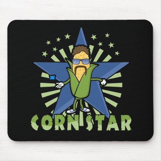 Cornstar Funny Cornhole-spelers Design Muismat (Voorkant)