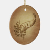 Cornucopia Abundance Roman Keramisch Ornament (Rechts)