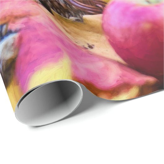 Cornucopia Autumn Harvest Chef's Table Cadeaupapier (Rol Hoek)