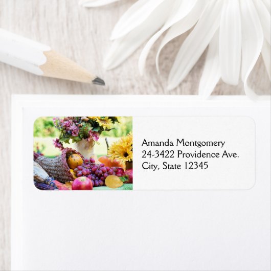 Cornucopia Autumn Harvest Chef's Table Etiket (Insitu)