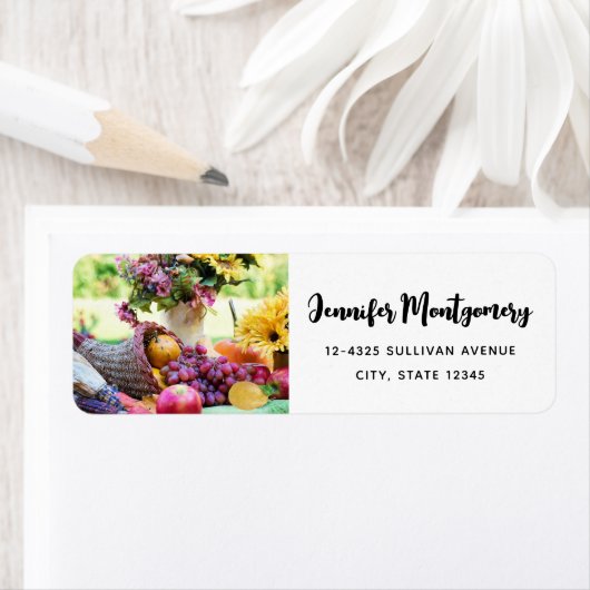 Cornucopia Autumn Harvest Chef's Table Etiket (Insitu)