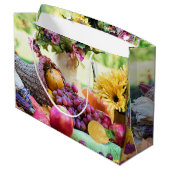 Cornucopia Autumn Harvest Chef's Table Groot Cadeauzakje (Achterkant Gekanteld)