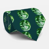 CORNUCOPIA Bright Emerald Green Stropdas (Opgerold)