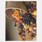 Cornucopia Fleece Blanket (Voorkant)
