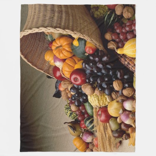 Cornucopia Fleece Blanket (Voorkant)