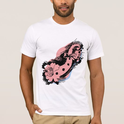 Cornucopia Flower Doodle 1 T-shirt (Voorkant)