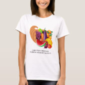 Cornucopia Groenten en fruit Produce Market T-shirt (Voorkant)