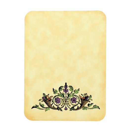 Cornucopia Harvest  Art Flexi Magnet Magneet (Verticaal)