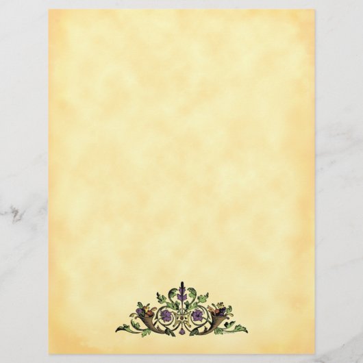 Cornucopia Harvest  Art Flyer-Sjabloon Flyer (Achterkant)