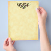 Cornucopia Harvest  Art Flyer-Sjabloon Flyer (Hand)