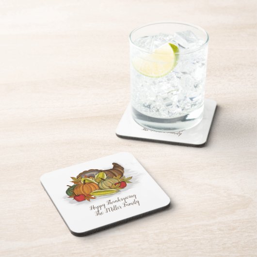 Cornucopia Harvest Bier Onderzetter (Rechterzijde)