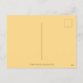 CORNUCOPIA HEN, THANKSGIVING CHICKEN HARVEST FEESTDAGENKAART (Achterkant)