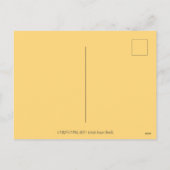 CORNUCOPIA HEN, THANKSGIVING CHICKEN HERFST HARVES FEESTDAGENKAART (Achterkant)