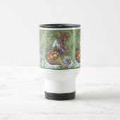 CORNUCOPIA HEN, THANKSGIVING CHICKEN TRAVEL MUG REISBEKER (Center)