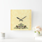 Cornucopia  kunst wandklok (Huis)