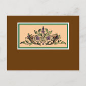 Cornucopia Thanksgiving Art Briefkaart (Voorkant)