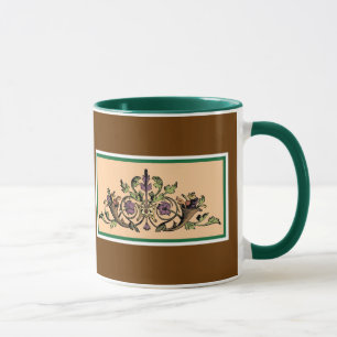 Cornucopia Thanksgiving Art Coffee Mok