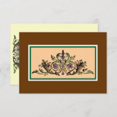 Cornucopia  Thanksgiving RSVP-kaarten RSVP Kaartje (Voorkant / Achterkant)